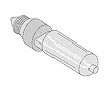 Halogen bulb 120 volt screw in style