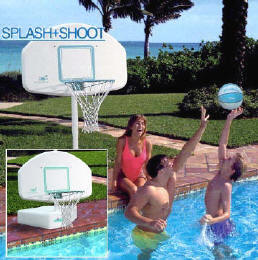 Portable Pool Basketball set
